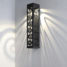 Светильник ландшафтный настенный NOVOTECH NETZ 359285 STREET NT24 000 IP65 LED 10W 4000K 100-277V черный NV-359285